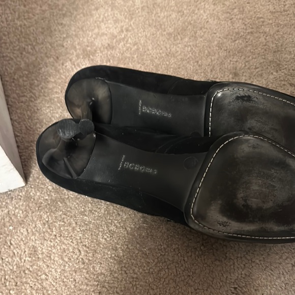 BCBGirls Black Suede Heels - Picture 3 of 3